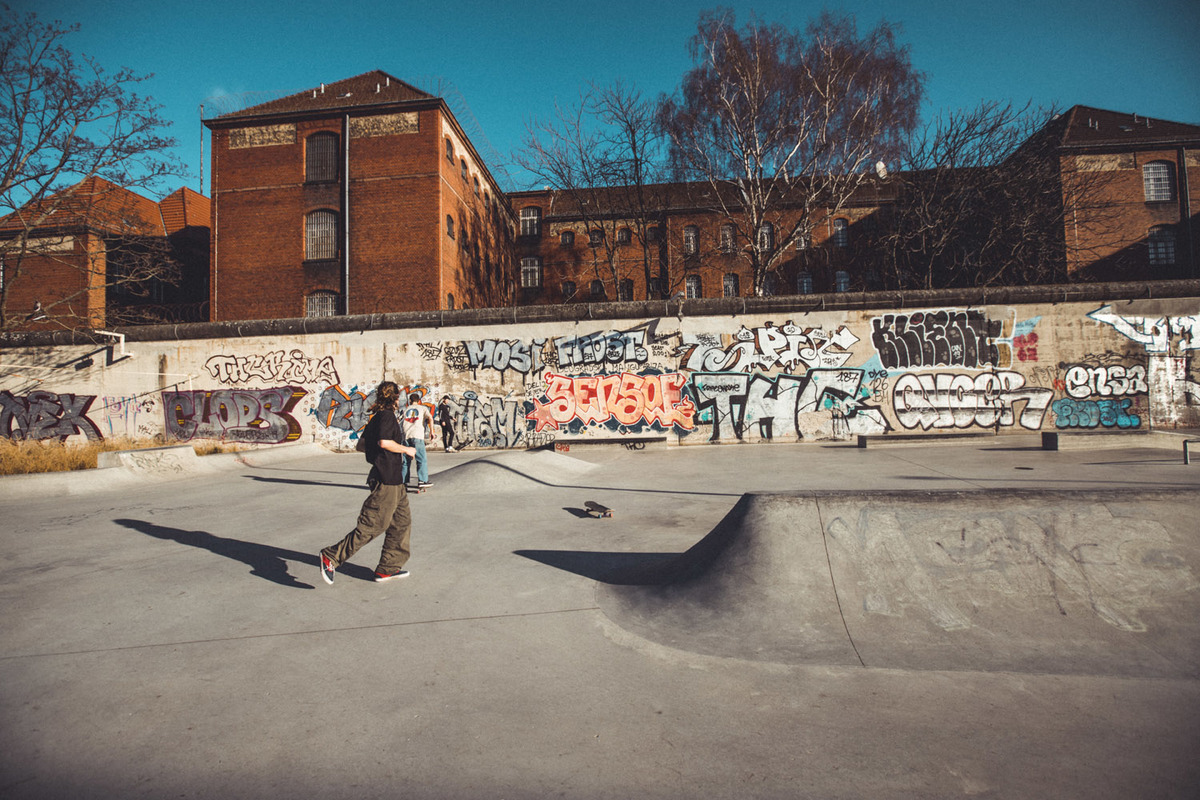 Skatepark Berlin Poststadion Germany Skateboarding Skater