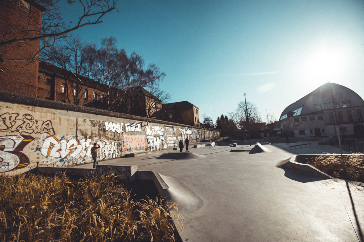 Skatepark Berlin Poststadion Germany Skateboarding Skater