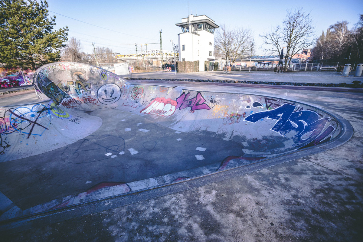 Skatepark Berlin Gleisdreieck Skater Skatebaording Skate