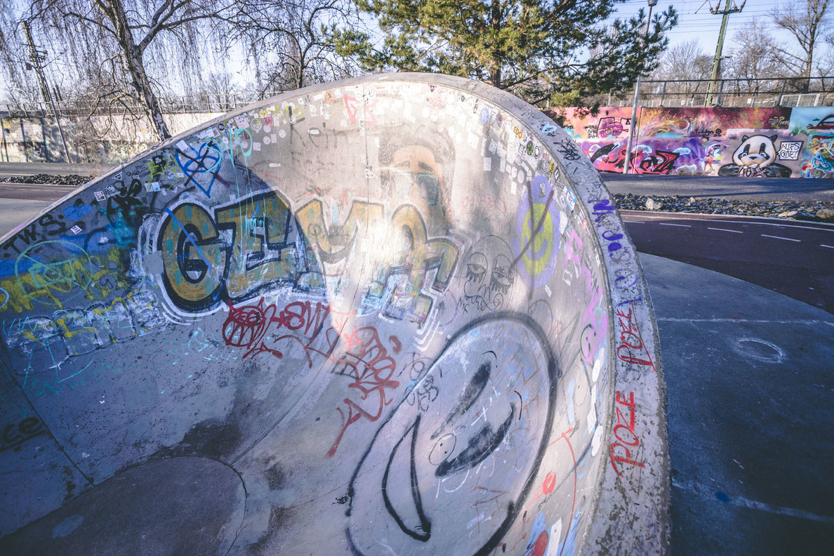 Skatepark Berlin Gleisdreieck Skater Skatebaording Skate