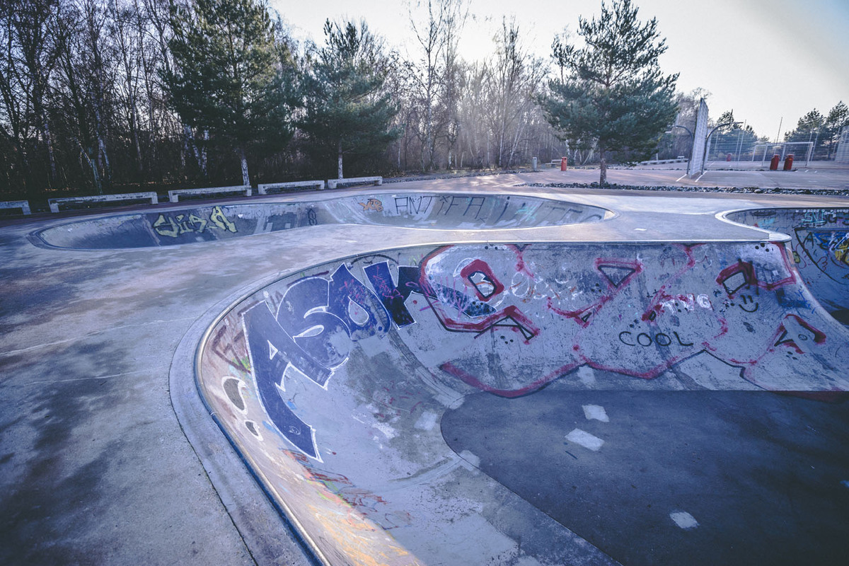 Skatepark Berlin Gleisdreieck Skater Skatebaording Skate