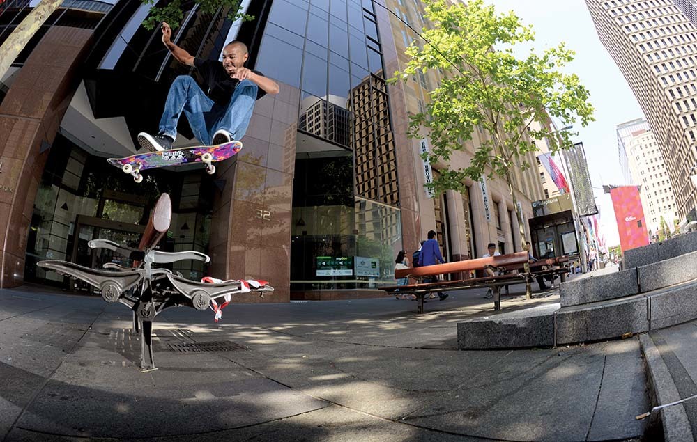 Switch Kickflip, Martin Place 2016