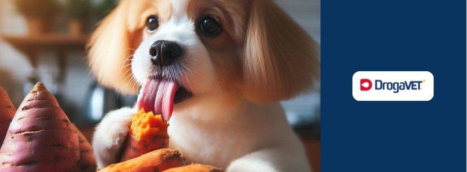 Cachorro pode comer batata doce. Saiba benefícios e riscos