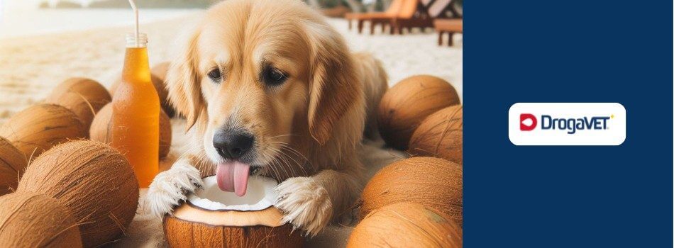 Cachorro pode comer coco. Saiba benefícios e riscos
