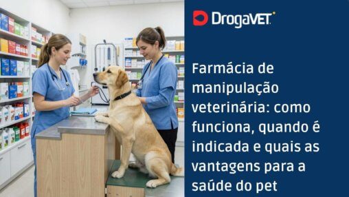 Farmácia de manipulação veterinária como funciona, quando é indicada e quais as vantagens para a saúde do pet