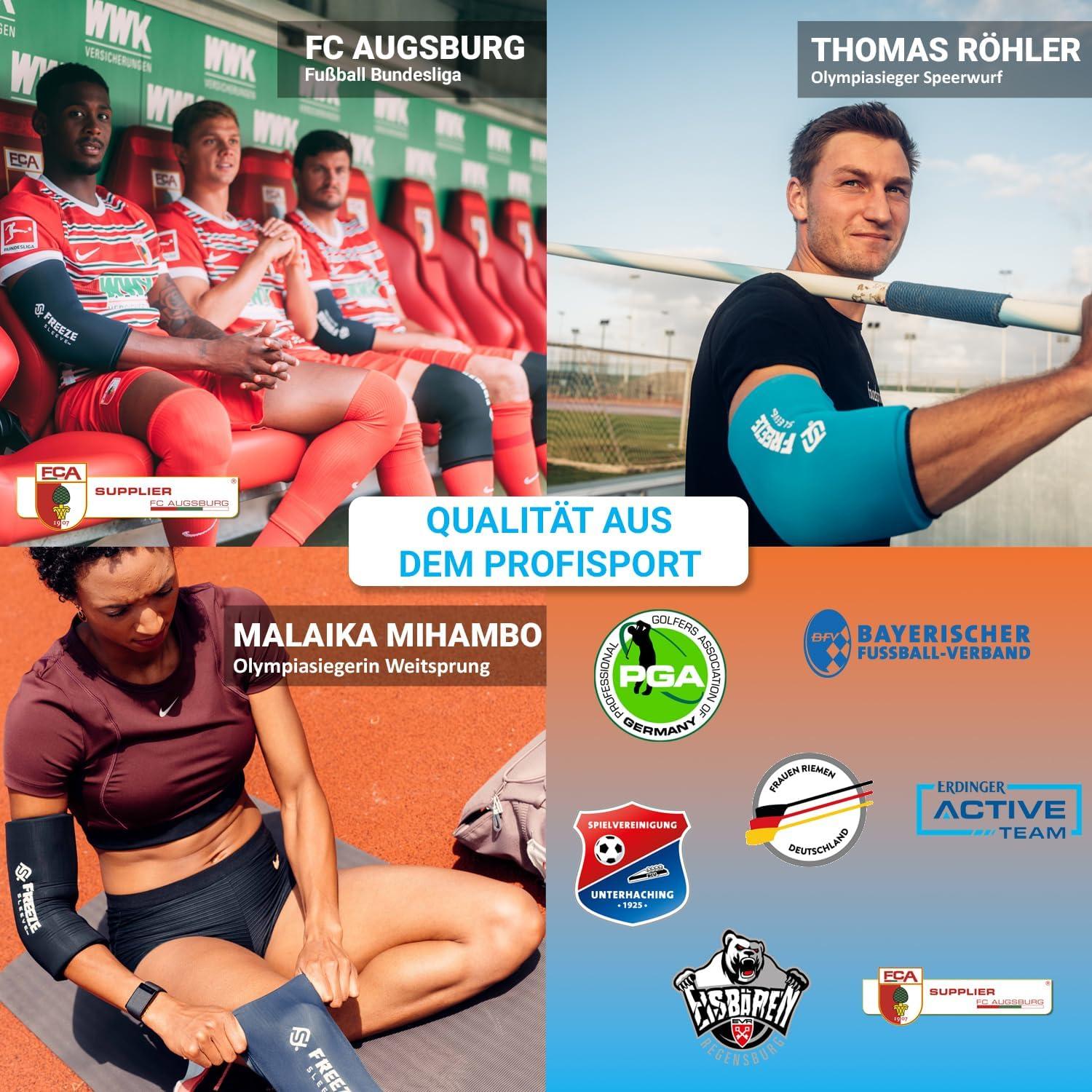 Manga de Compresión FreezeSleeve Terapia Frío/Calor Negro X-Pequeño