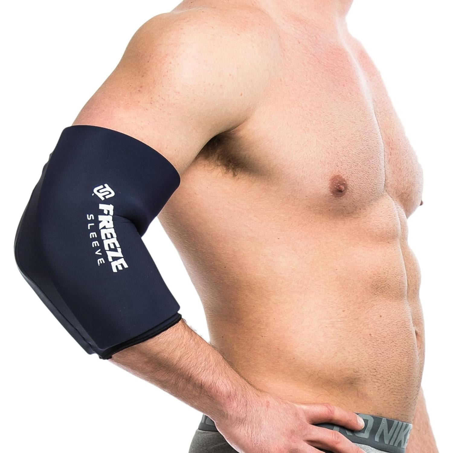 Manga de Compresión FreezeSleeve Terapia Frío/Calor Negro X-Pequeño