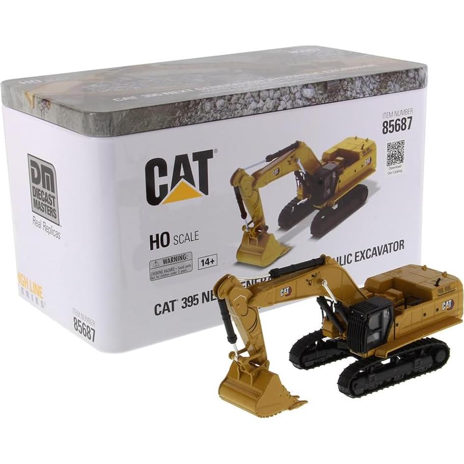 Excavadora Hidráulica Caterpillar 395 Diecast Masters 1:87