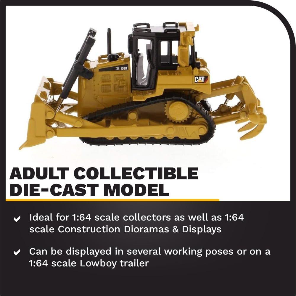 Tractor de Orugas Caterpillar D6R Diecast Masters 1:64