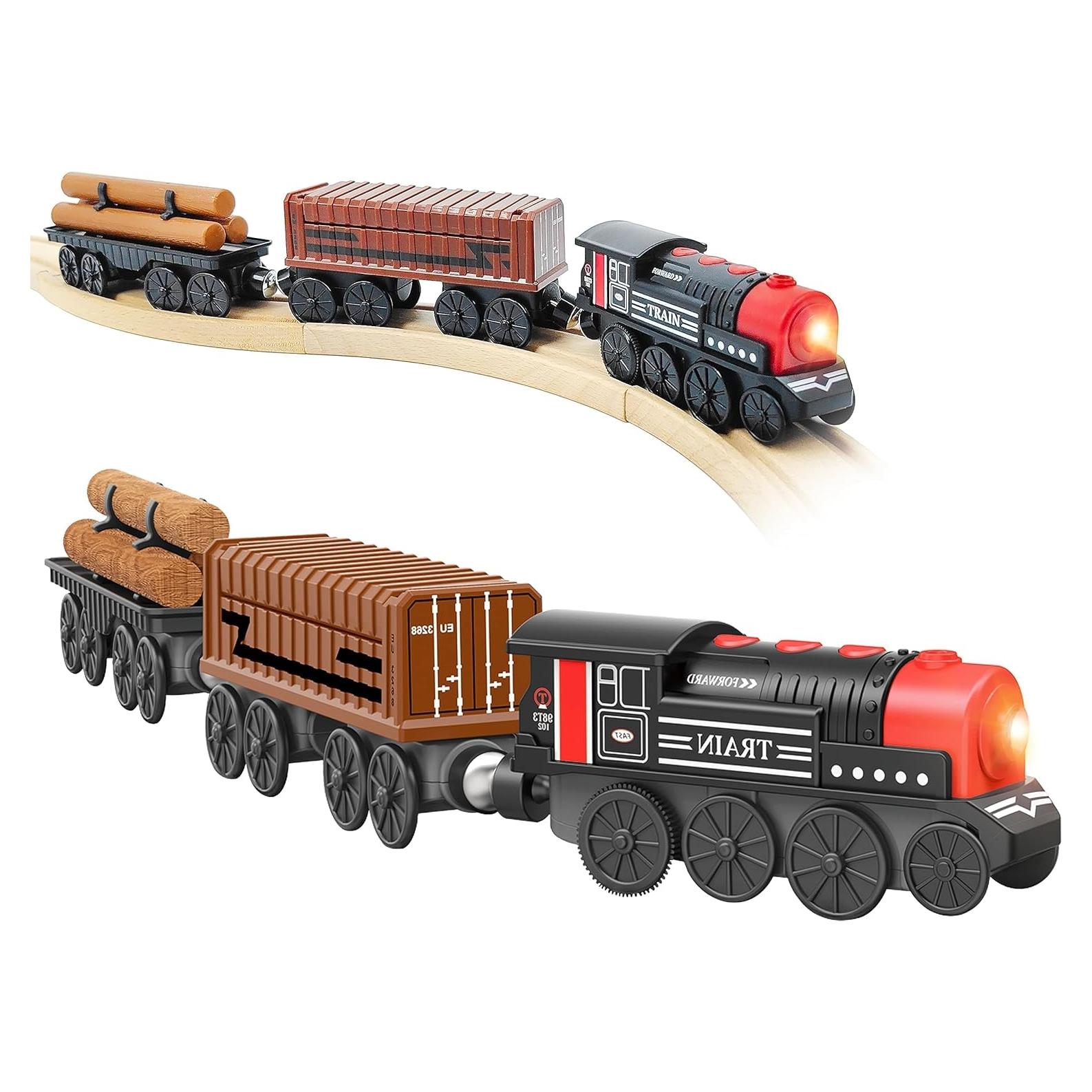 Tren Motorizado May & Z 3 Piezas para Niños 3+ Años