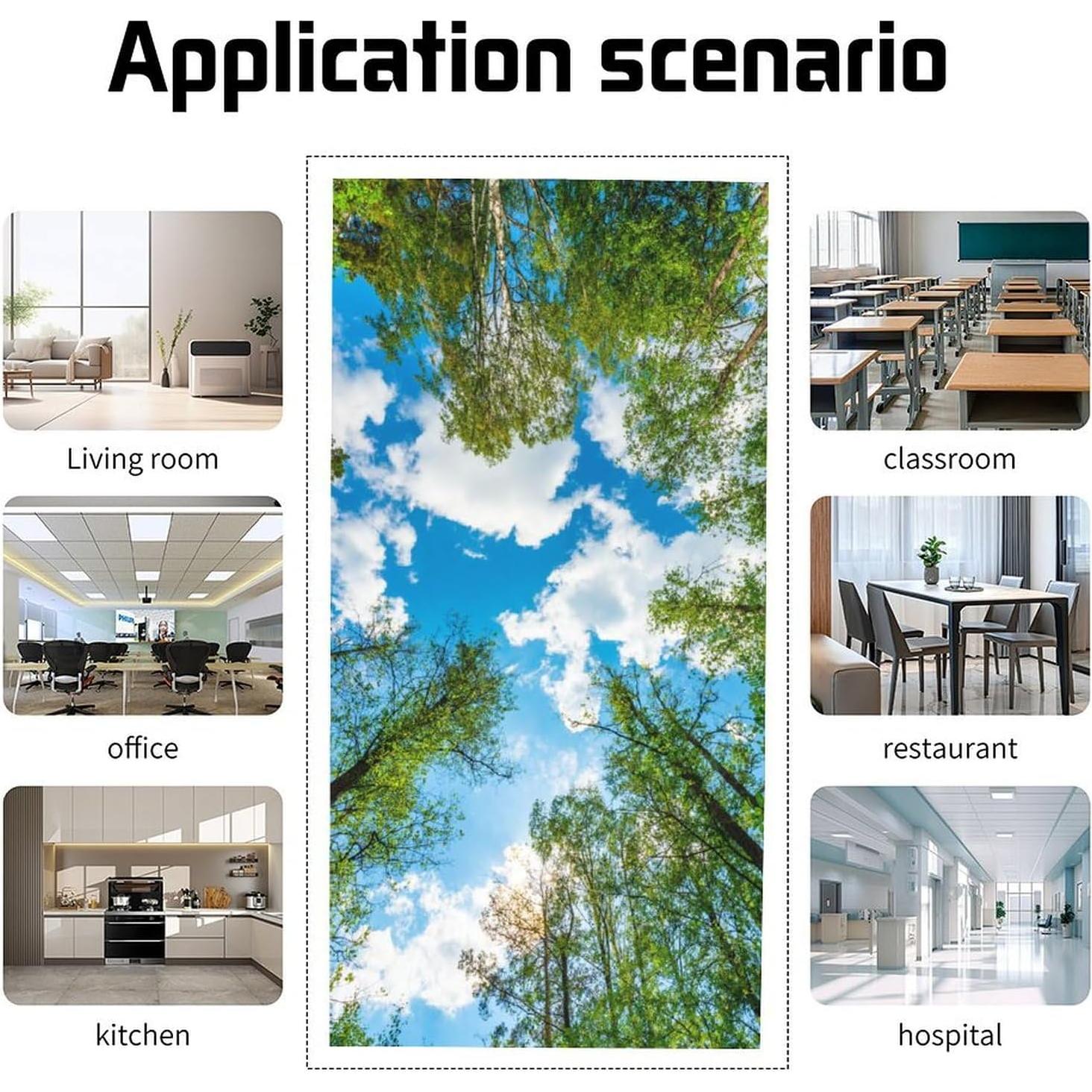 Filtros de Luz Fluorescente Magnéticos RoseFace 2 Piezas 121.9x61cm