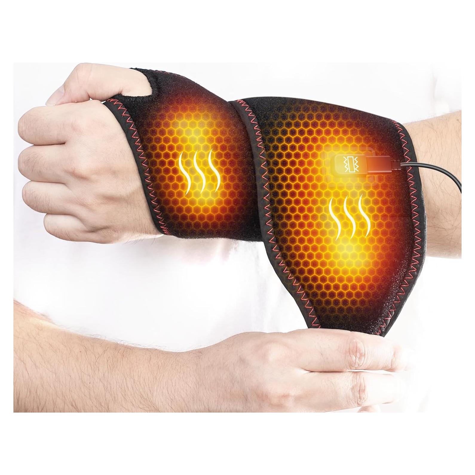 Almohadilla Térmica Yabuu para Muñeca con Masaje - Alivio Dolor