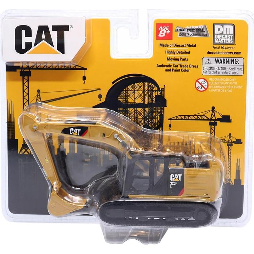 Excavadora Hidráulica Diecast Masters Cat 320F L 1:64
