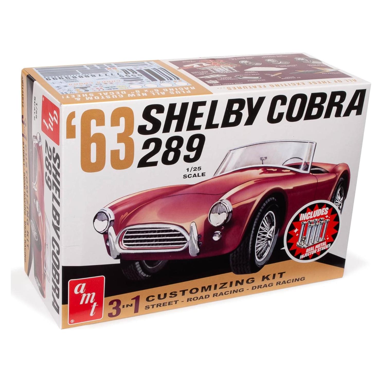 Kit de Modelo AMT Shelby Cobra 289 Escala 1:25