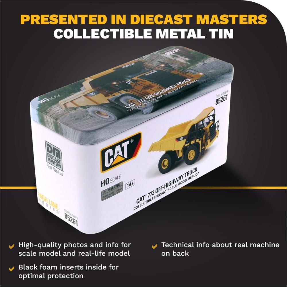 Camión Volquete Caterpillar 772 Diecast Masters 1:87