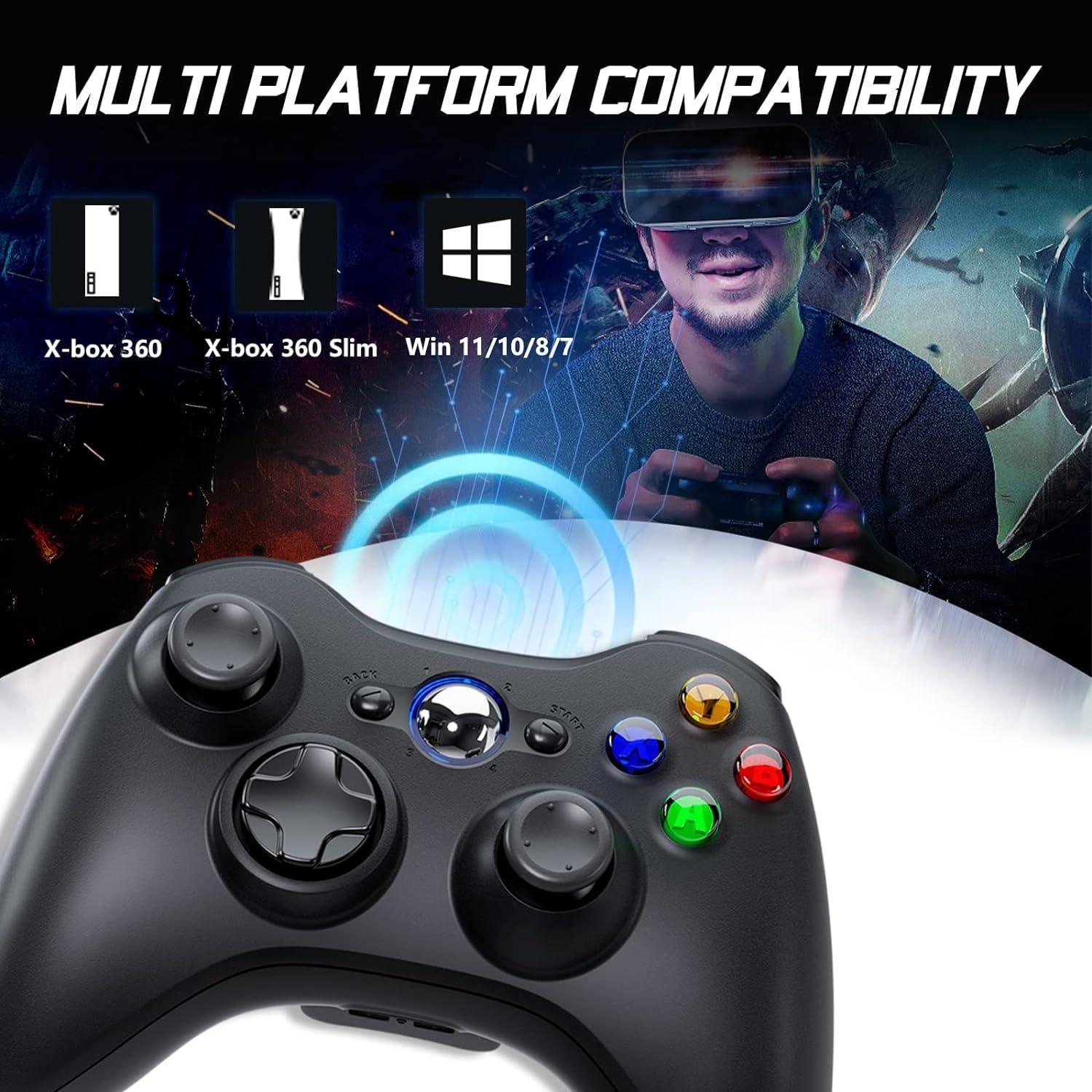 Controlador Inalámbrico Prodico para Xbox 360 y PC 2 Pzas