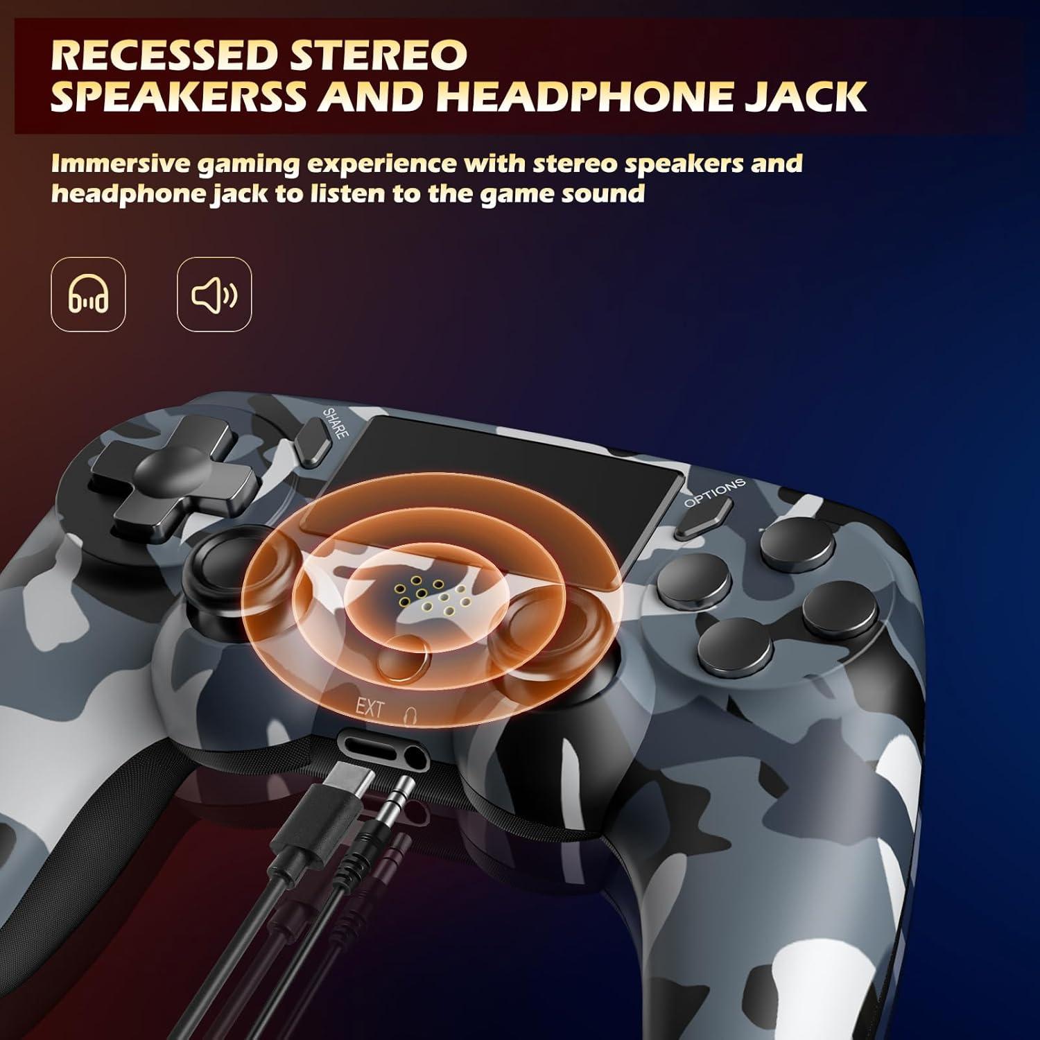 Controlador Inalámbrico KDYGPDCT para PS4/Pro/Slim - 2 Piezas