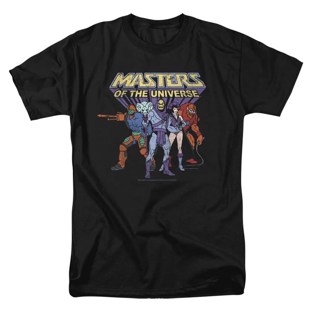 Camiseta Unisex Maestros del Universo Villanos 100% Algodón