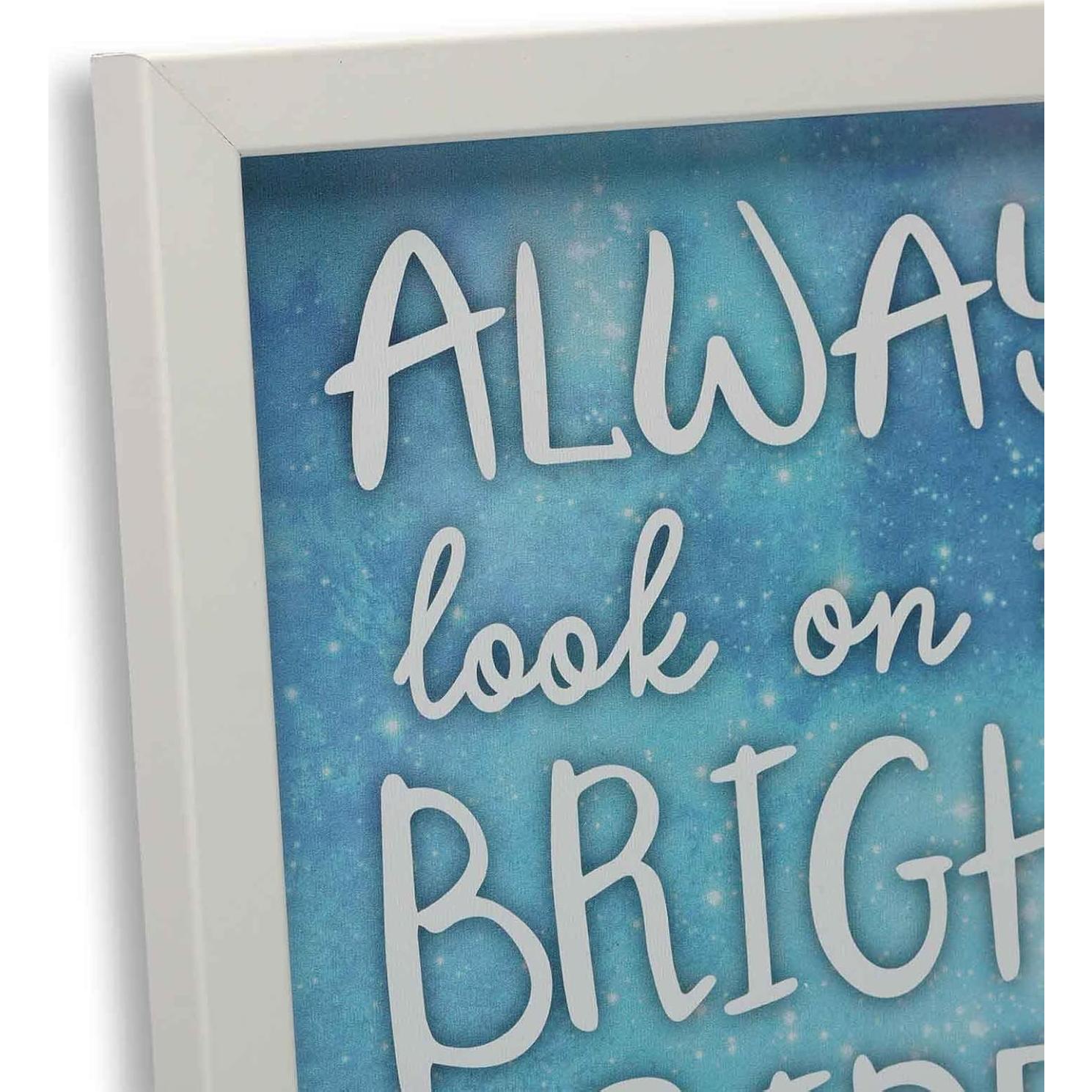 Decoración de Pared de Madera Enmarcada Disney Lilo y Stitch