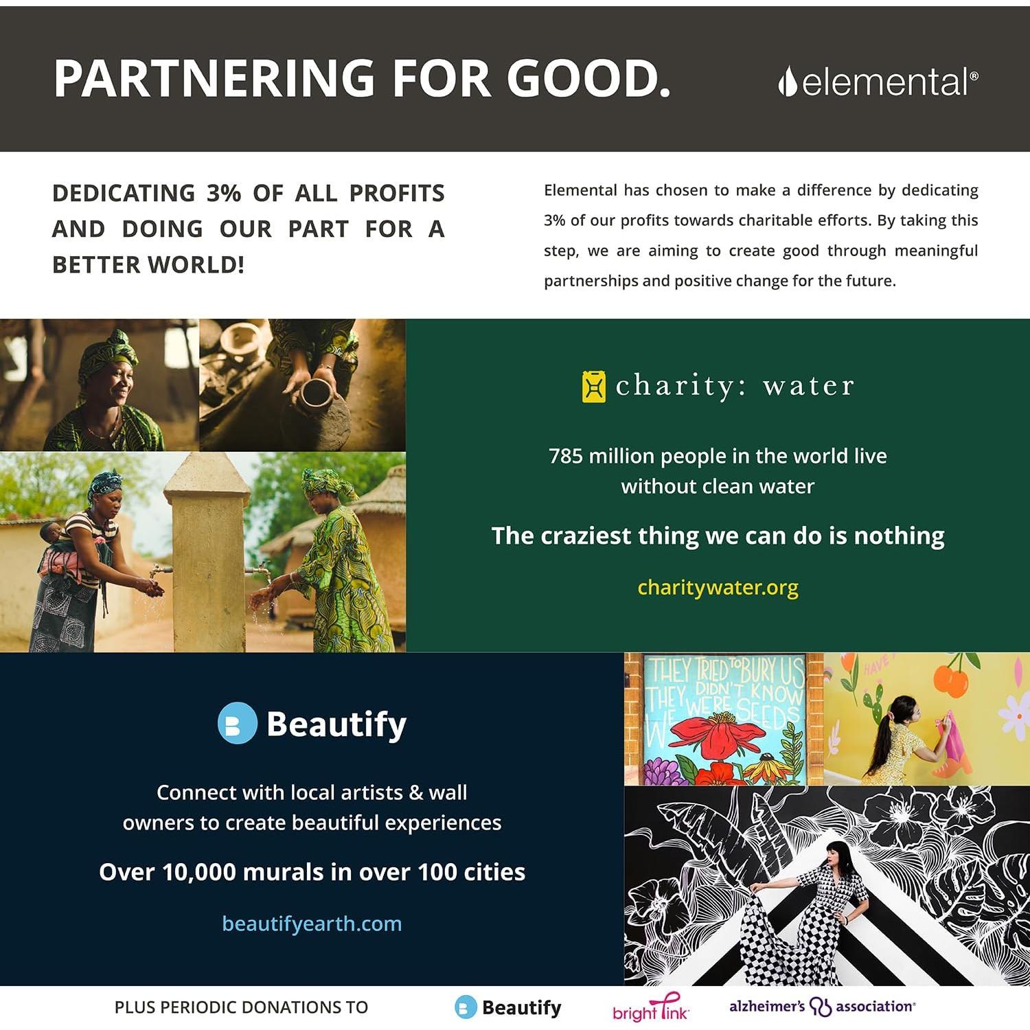 Botella de Agua Infantil Elemental 414ml con Tapa Pop-It