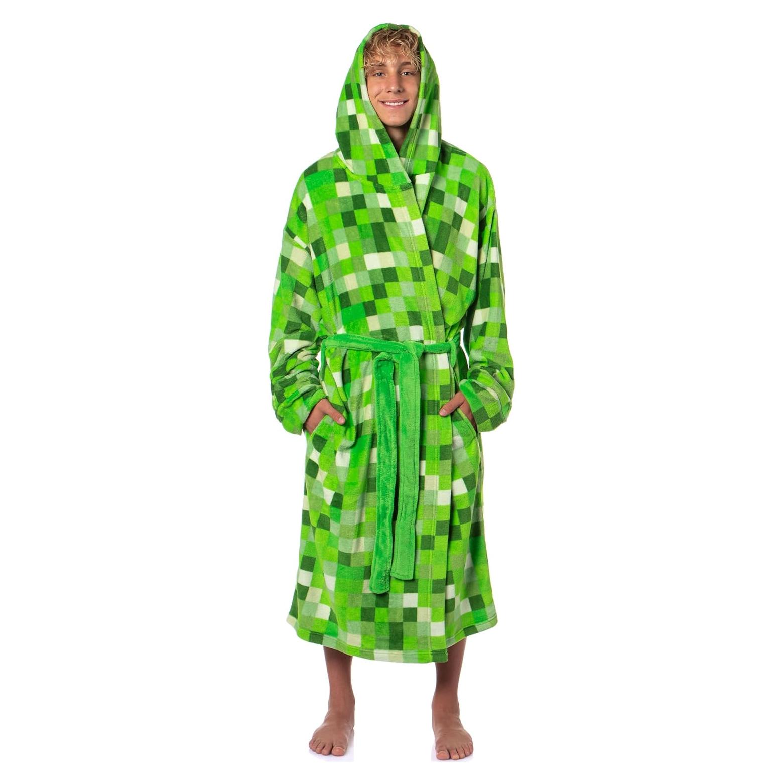 Bata de Baño con Capucha Creeper Bioworld para Hombre - Forro Polar