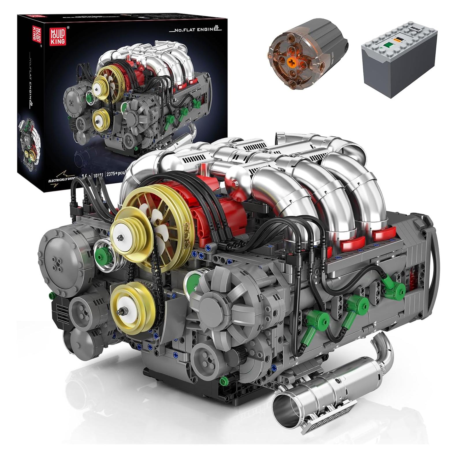 Mould King Kit Motor Flat-Six 2375 Piezas para Construcción