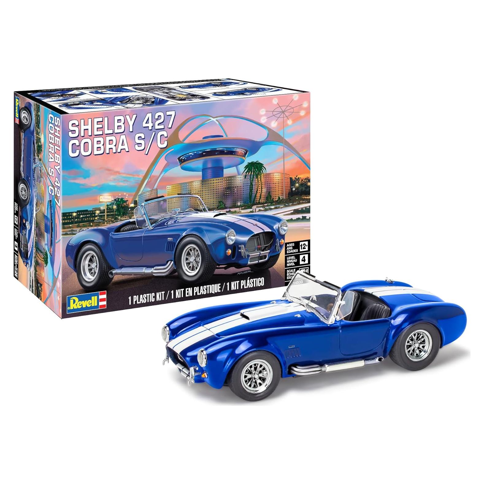 Kit de Modelo Revell Shelby Cobra 427 S/C Escala 1:24