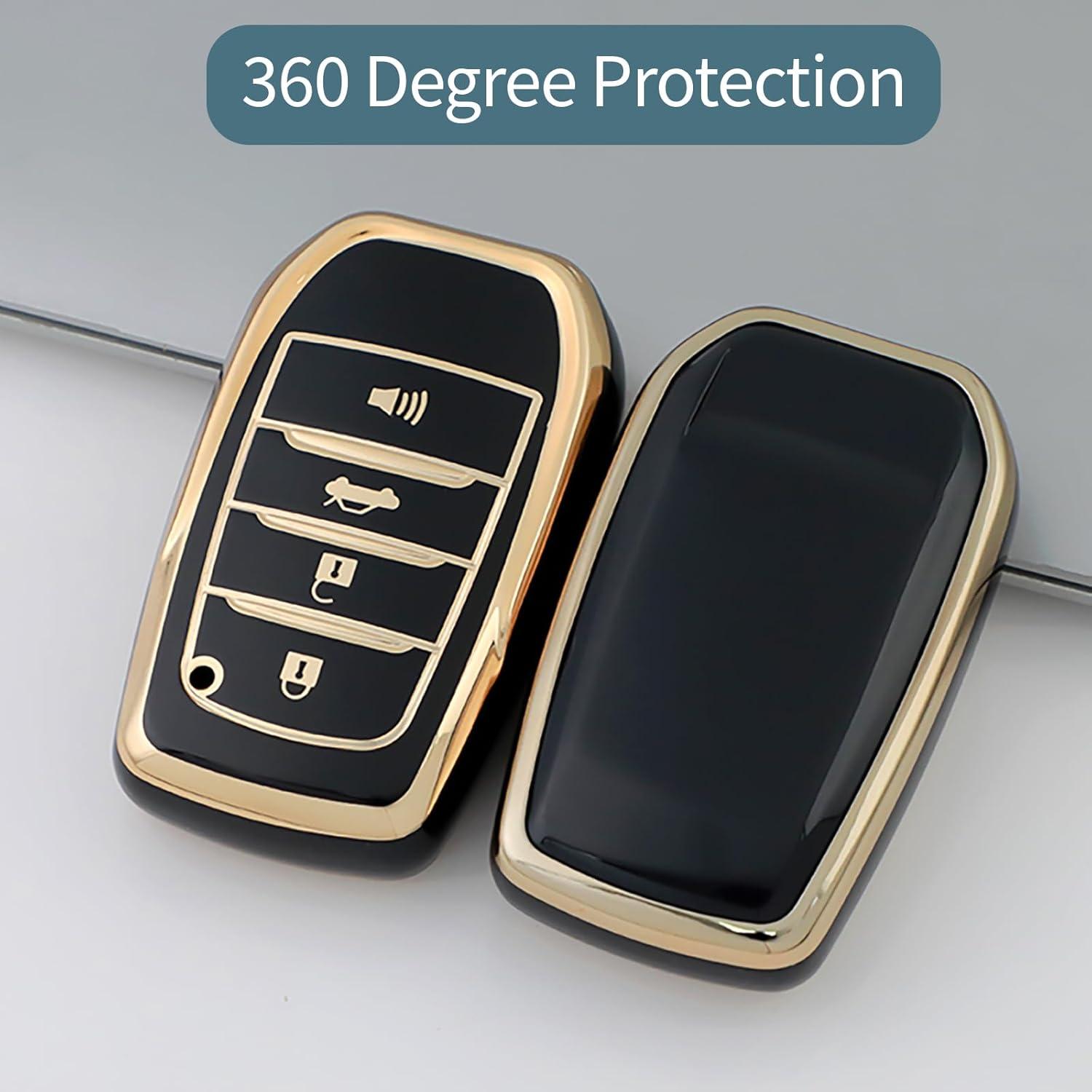 Funda de Llave Toyota Hoespen TPU 2019-2024 Venza RAV4