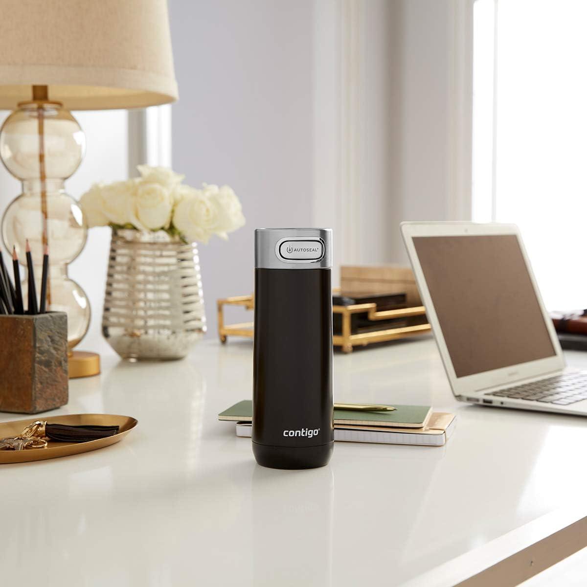 Taza de Viaje Contigo Luxe AUTOSEAL 0.47L Acero Inoxidable