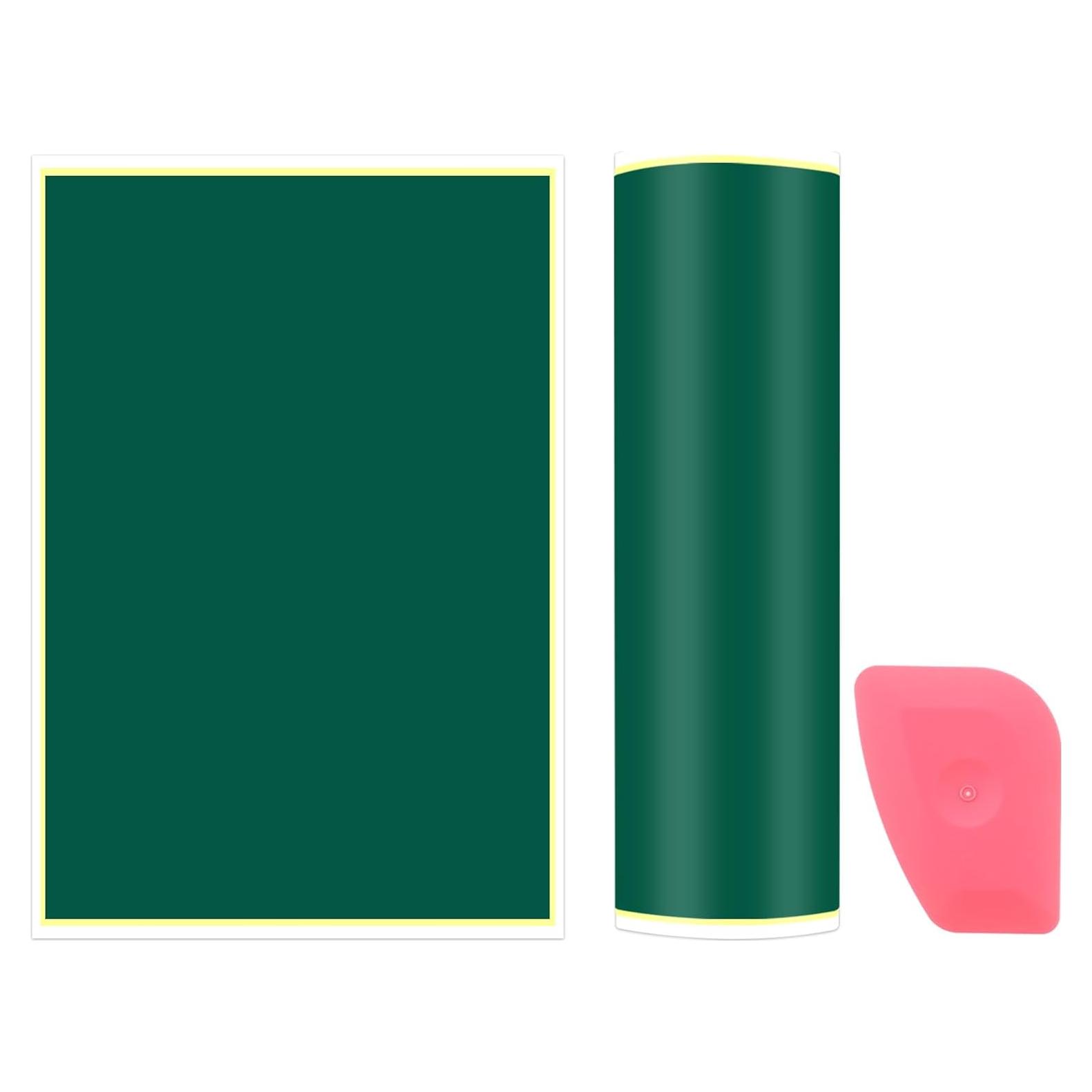 Papel de Grabado Láser PATIKIL 38.9x26.4 cm Verde Militar 2 Pcs