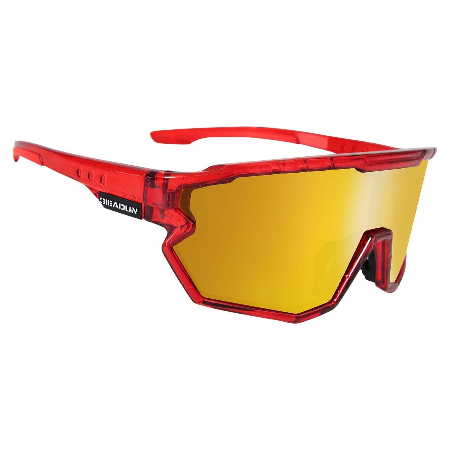 Gafas de sol deportivas GIEADUN con 3 lentes intercambiables