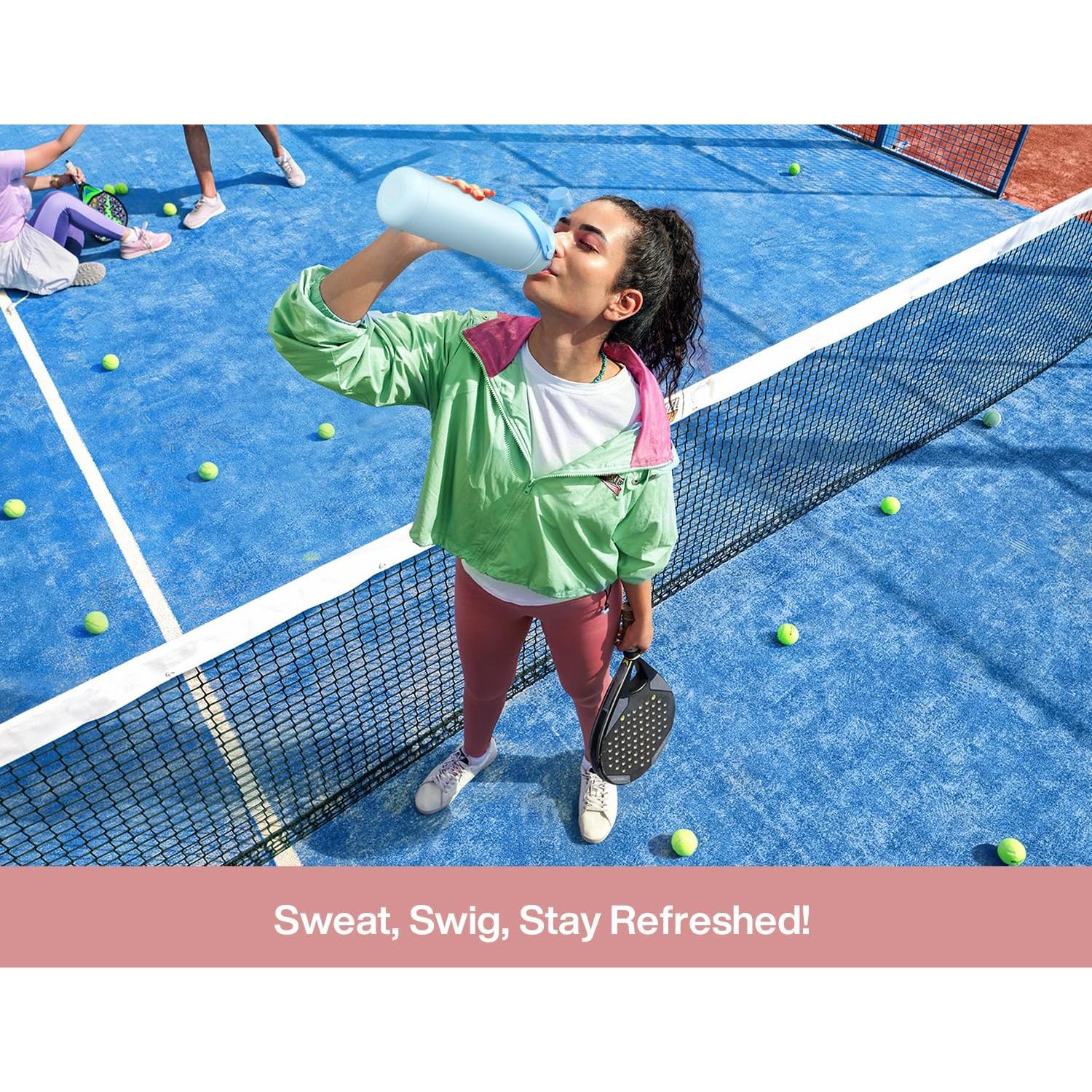 Botella de Agua 26 oz POWCAN Acero Inoxidable 2-en-1