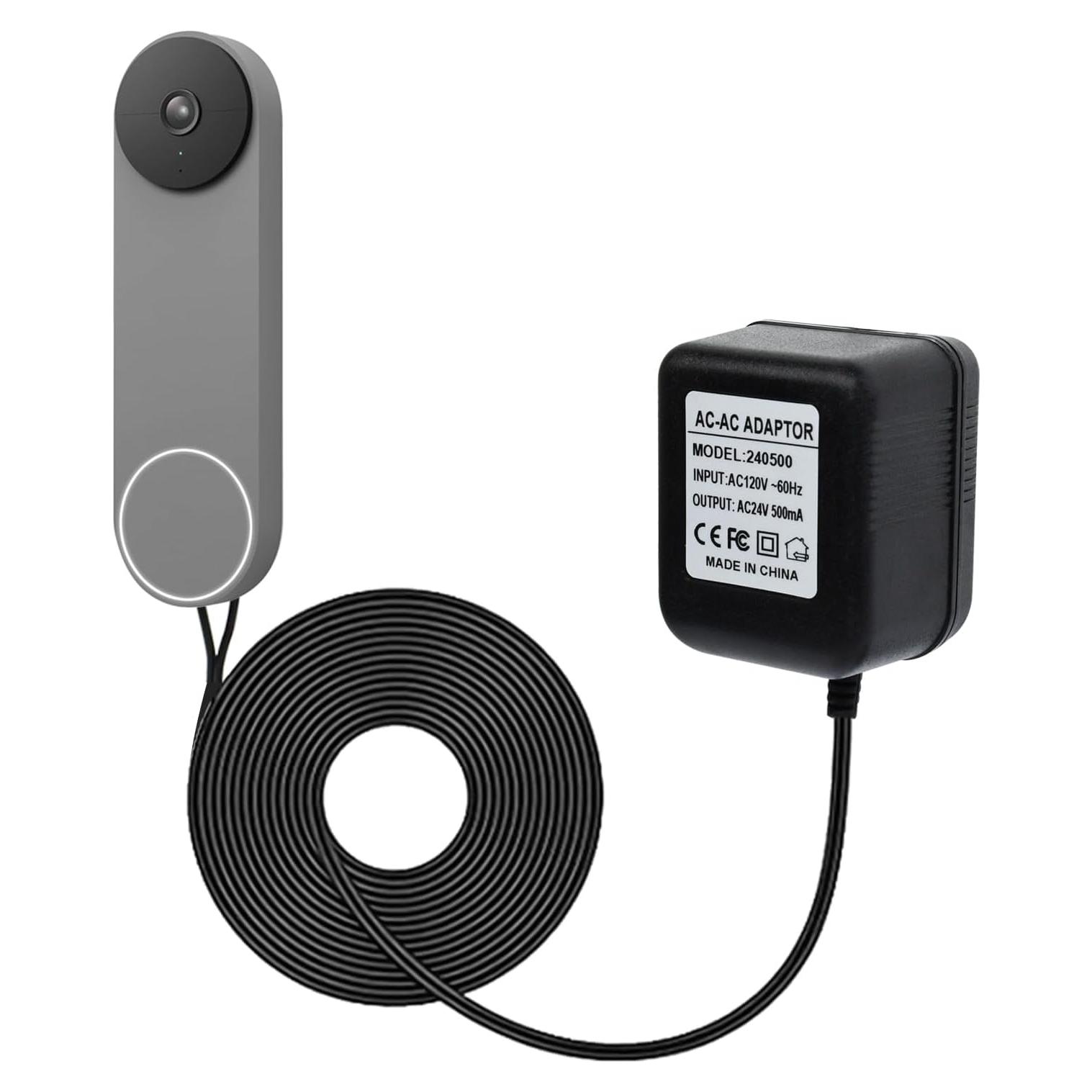 Adaptador de corriente VVHOOY 24V para timbres inteligentes