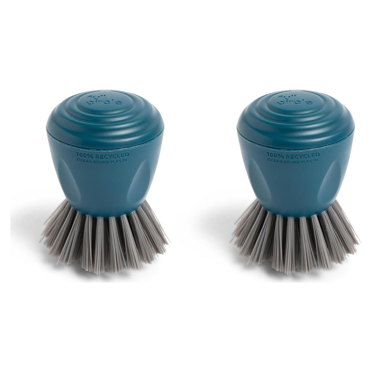 Juego de 2 Cepillos de Palma Ecológicos Full Circle - 100% Reciclados