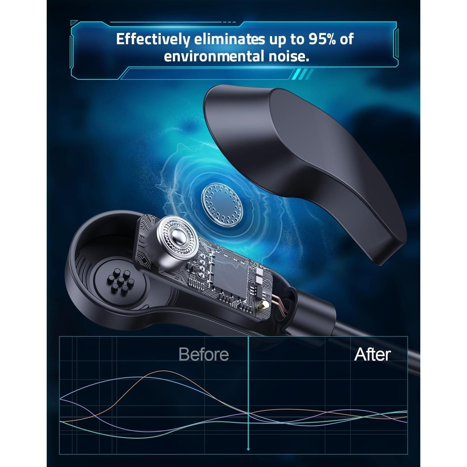 Auriculares Gaming Inalámbricos HW20 - 50mm, 50H, Bluetooth 5.4, RGB