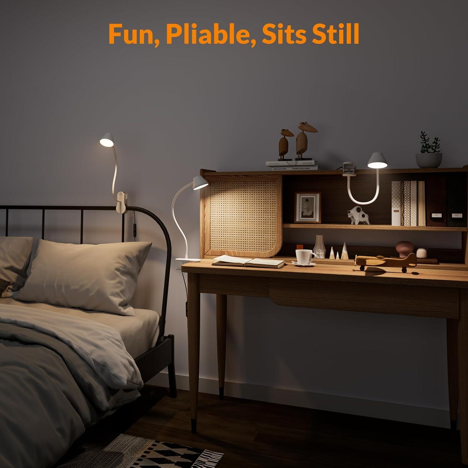 Luz de Clip LEPOWER CL-20 Regulable 300LM Blanco