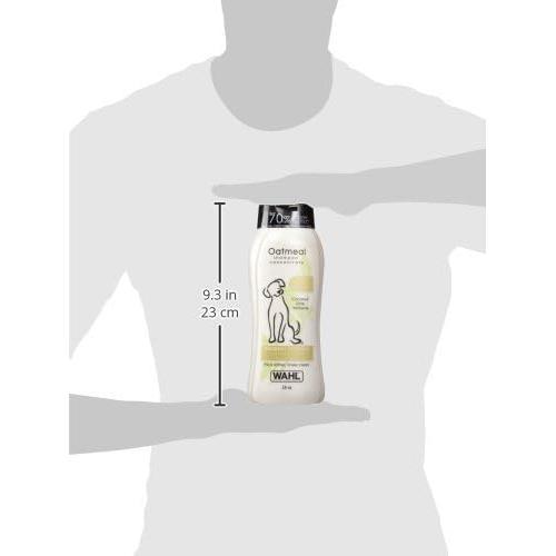 Champú para perros Wahl 24 Oz - Fórmula de avena y coco