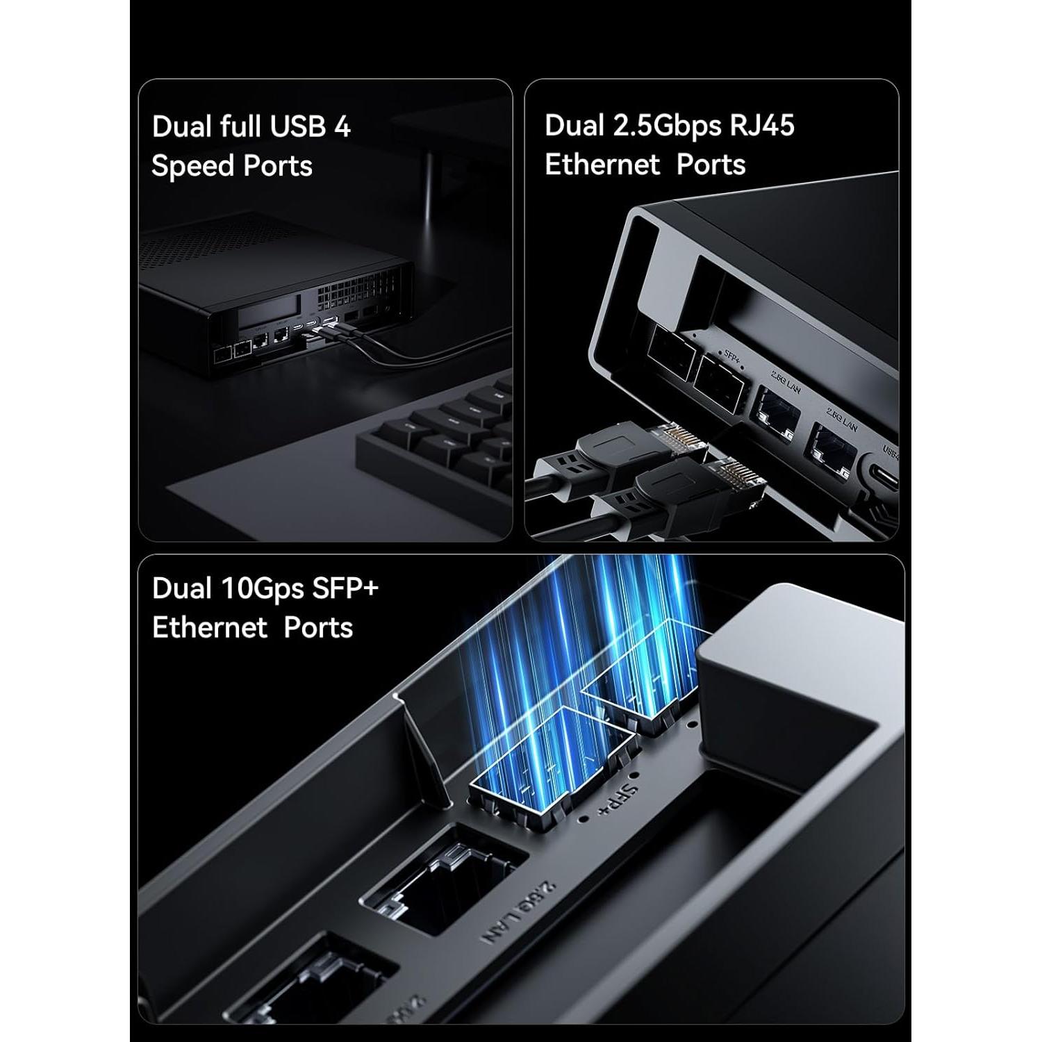 MINISFORUM Mini PC MS-01 i5-12600H 16GB RAM 2.73kg