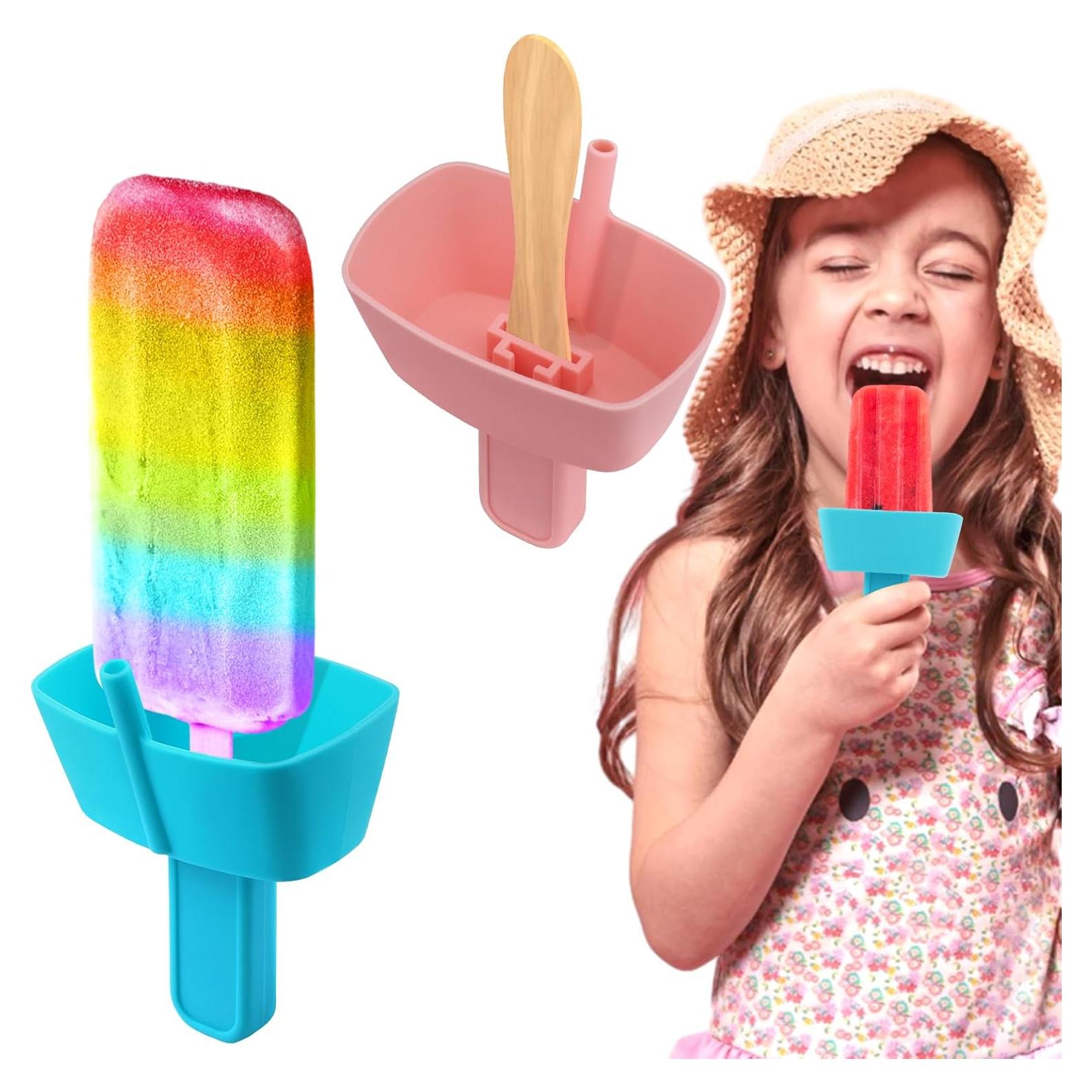 Soportes de Paletas de Silicona AIERSA 2 Piezas para Niños