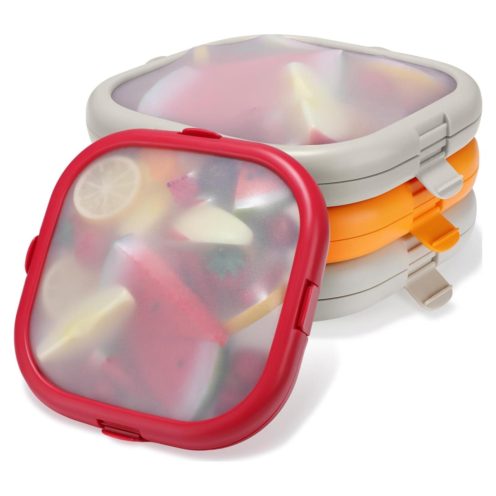 Caja de Almacenamiento de Silicona Nuogo 4 Pcs 20x20 cm