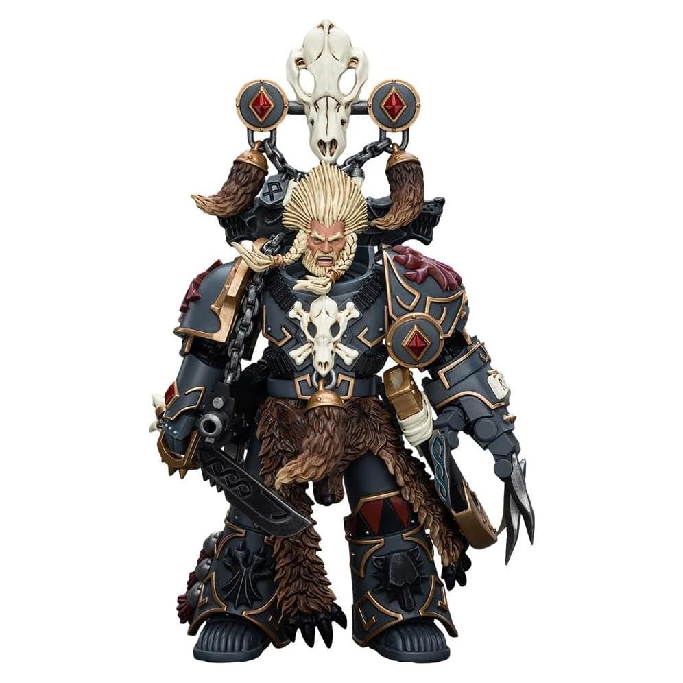 Figura de Acción JOYTOY Warhammer 1/18 Space Wolves Geigor