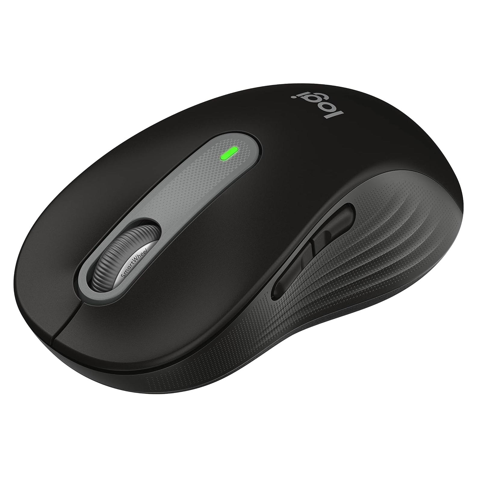Logitech Signature M650 L Ratón Inalámbrico Grande - Negro