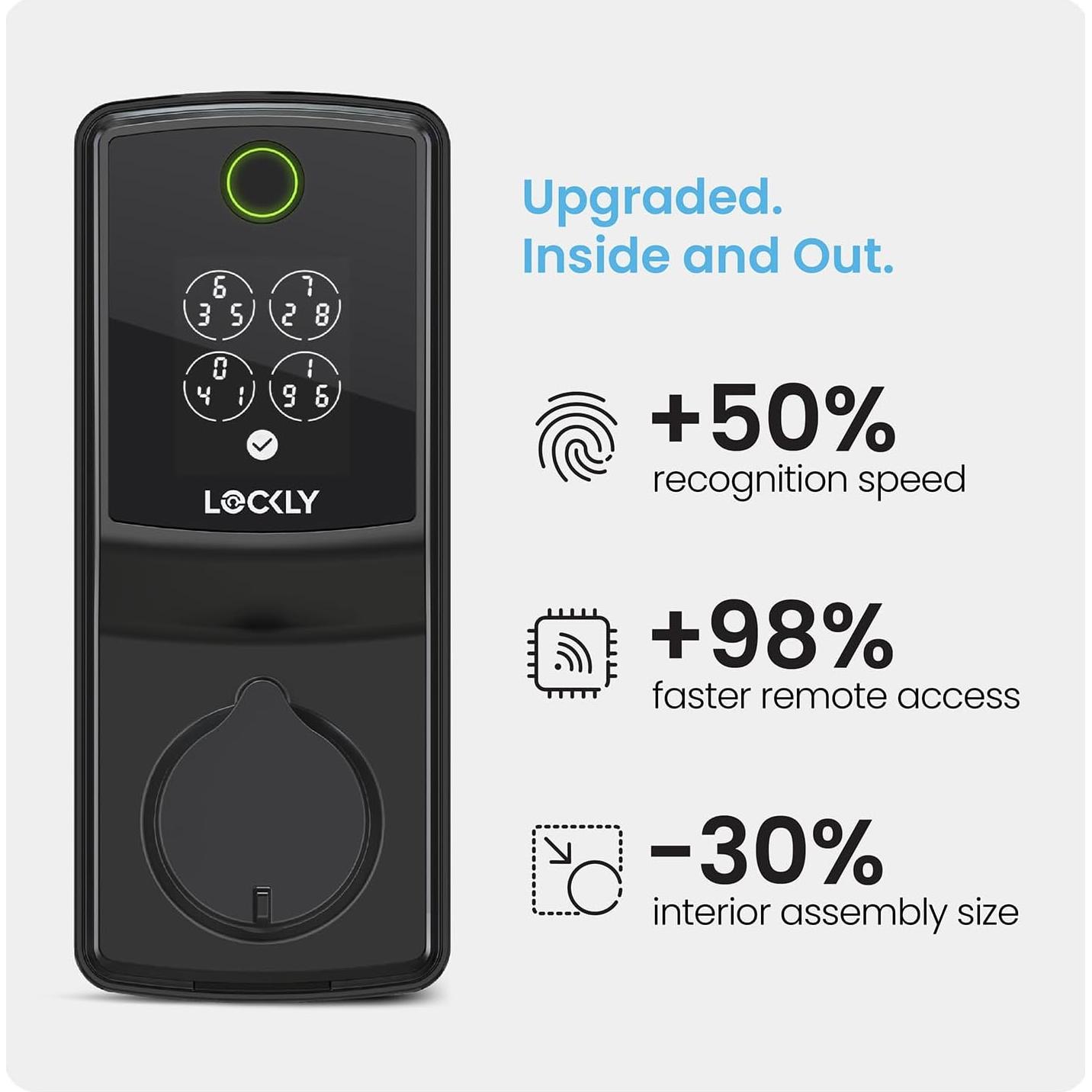 Cerradura Inteligente Lockly Secure Pro 2025 con Wi-Fi y Huella Dactilar