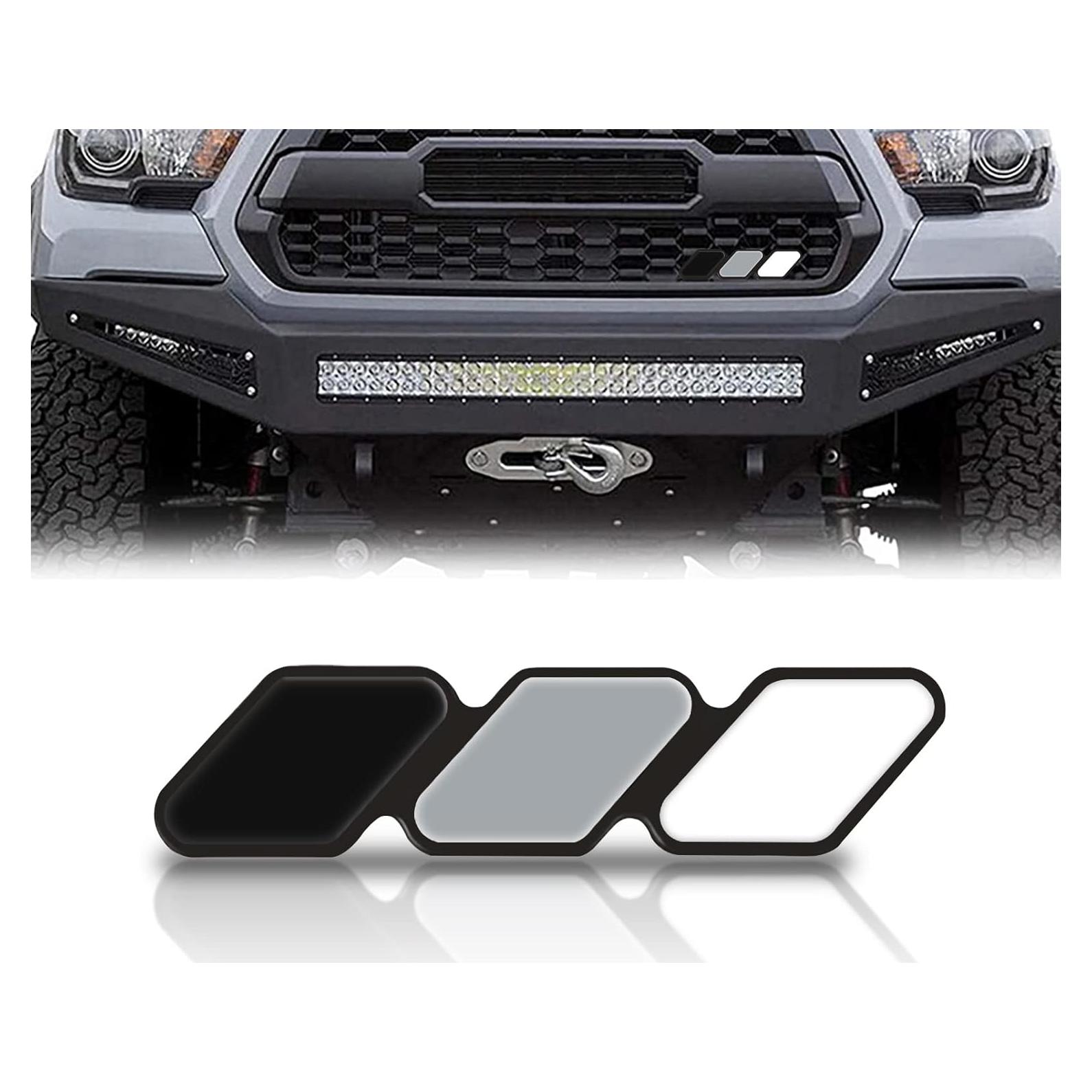 Emblema de Rejilla Tri-Color Sodcay para Tacoma 4Runner Tundra