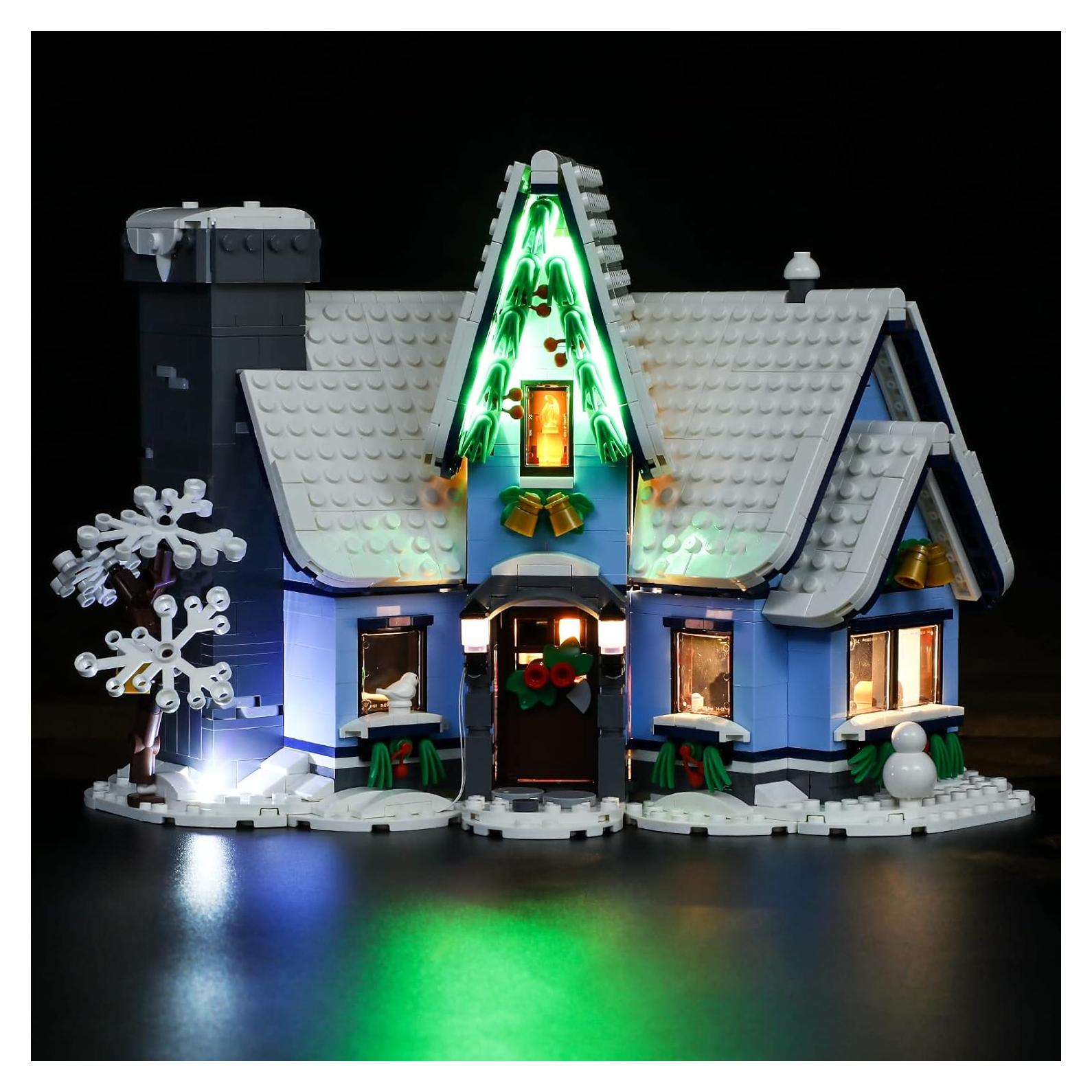 Luz LED LIGHTAILING para Lego 10293 Visita de Santa