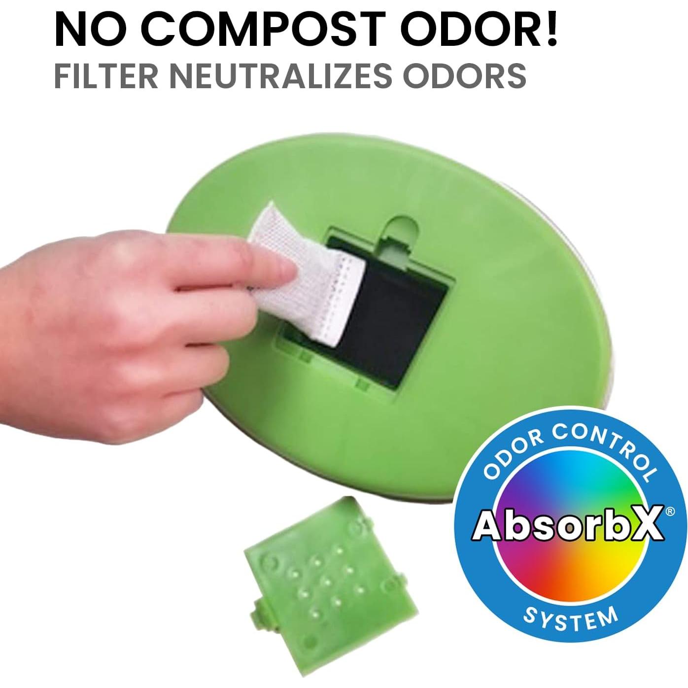 Bote de Compostaje iTouchless de Acero Inoxidable 6L