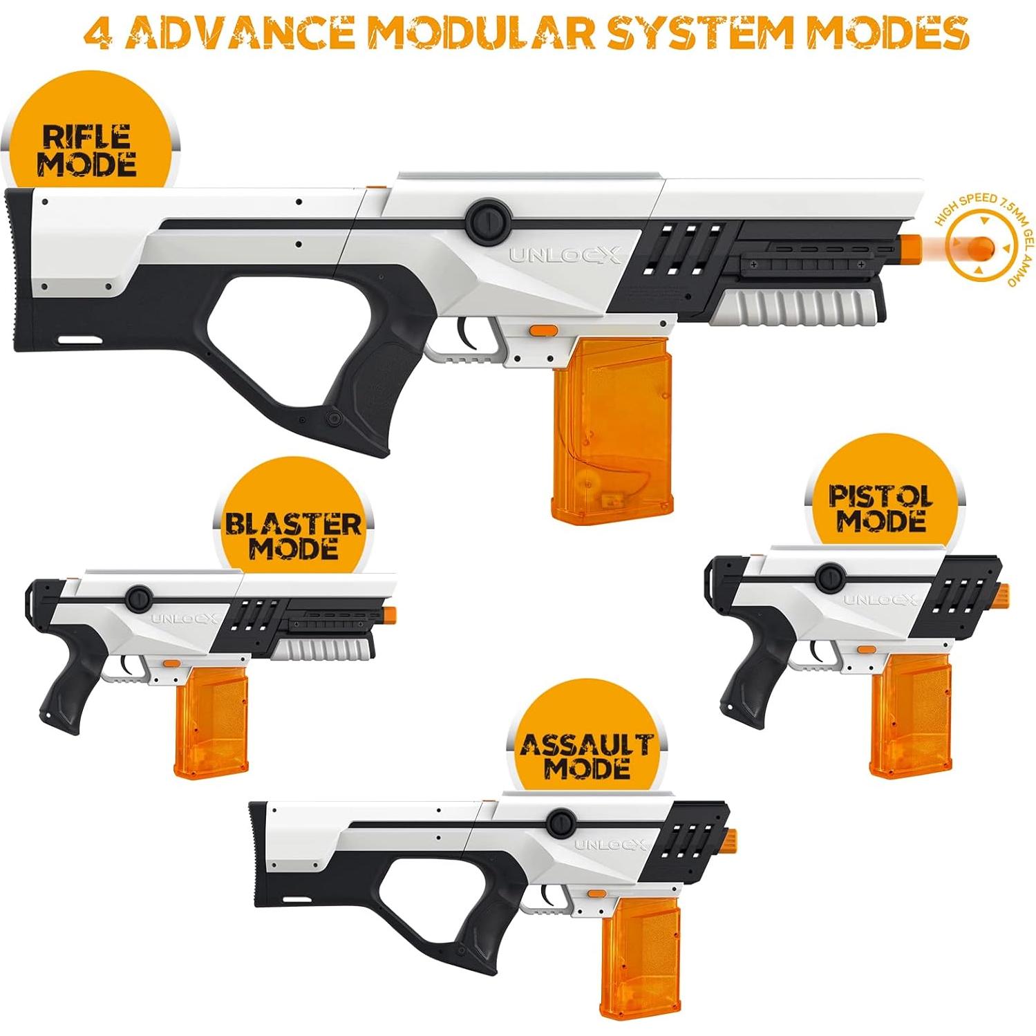 Blaster de Gel UnlocX Eléctrico Automático 7000 Balas Ecológicas