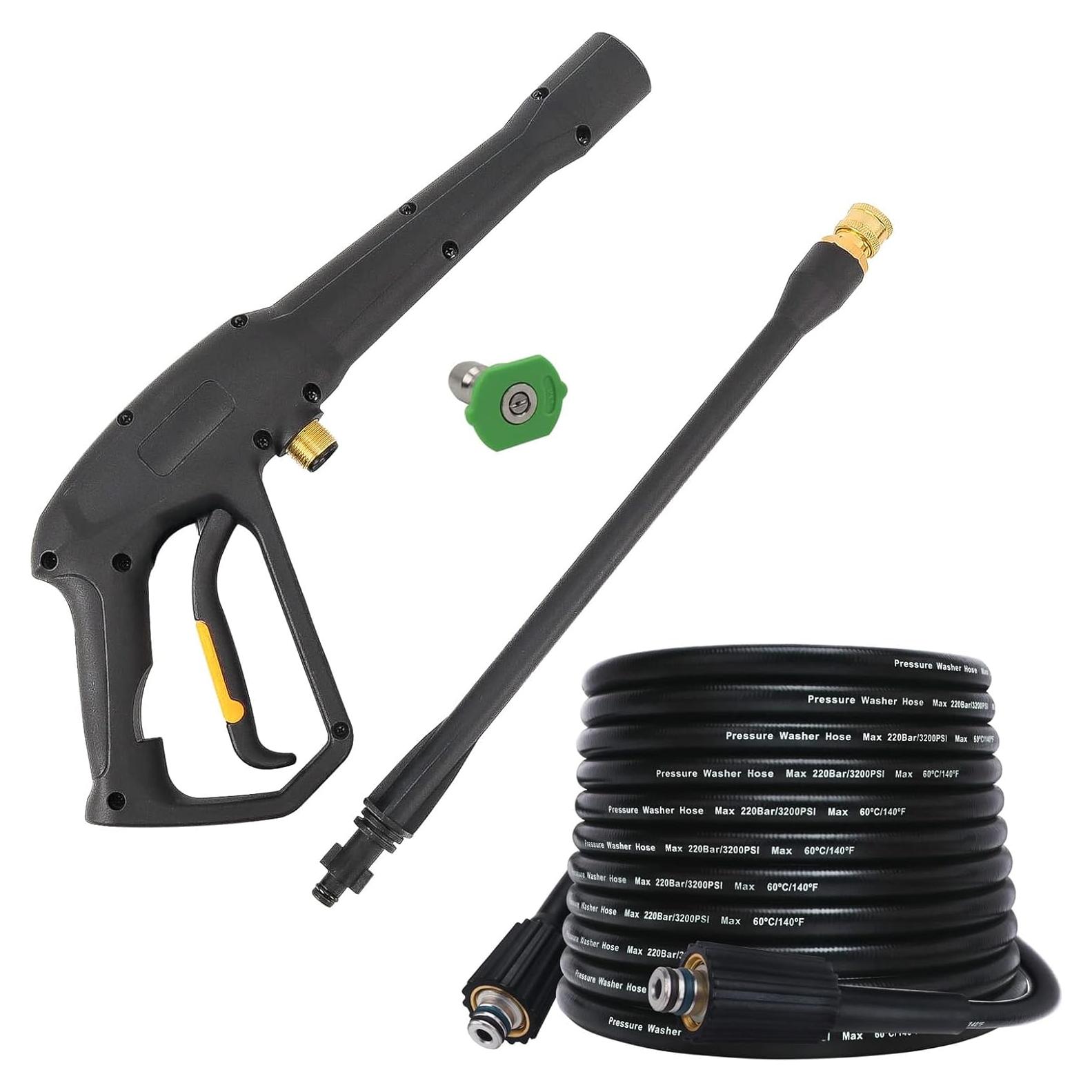 Pistola de Agua BEAR FORCE con Manguera 9.75m y Boquilla