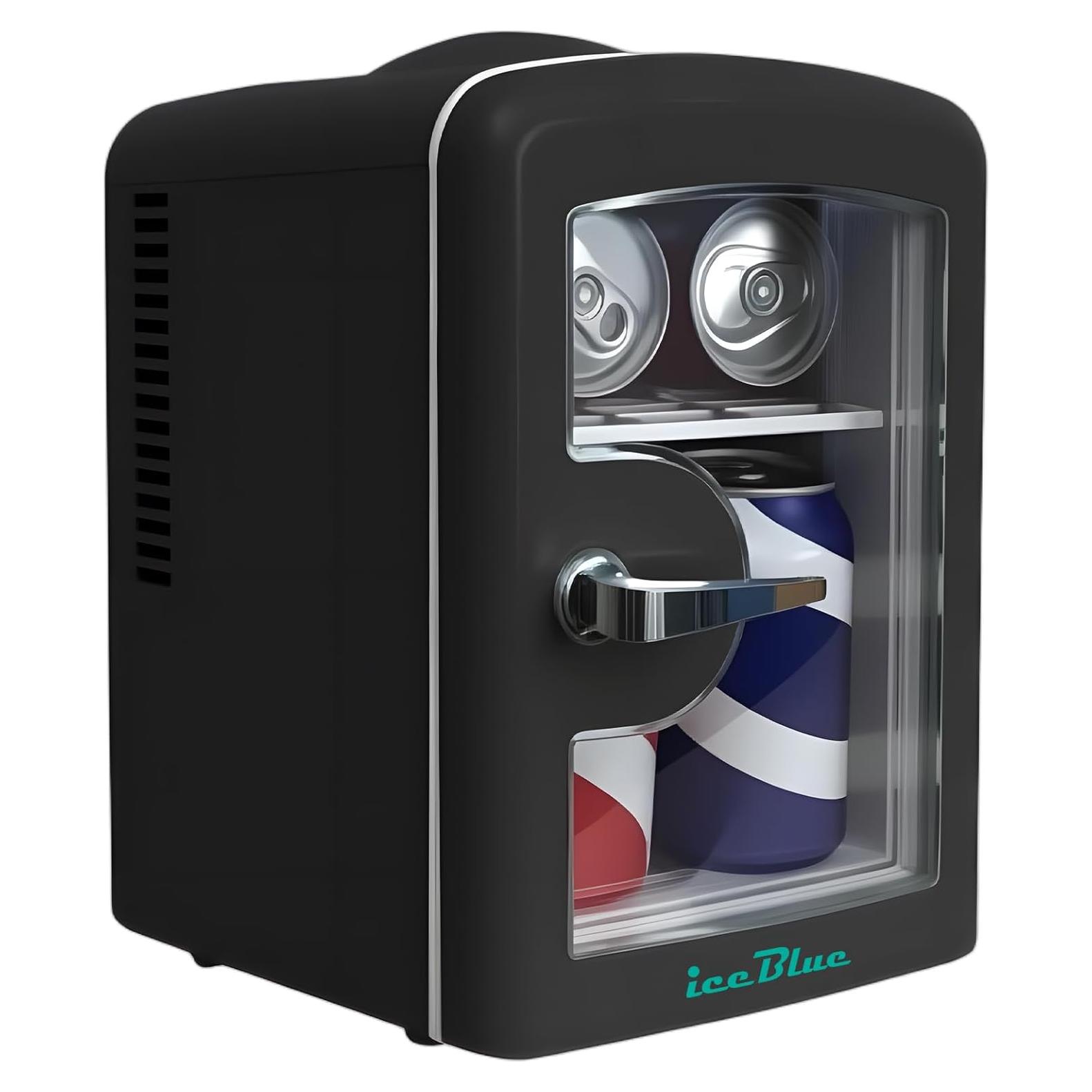 Mini Nevera Iceblue 4L para Cuidado de la Piel - Negro