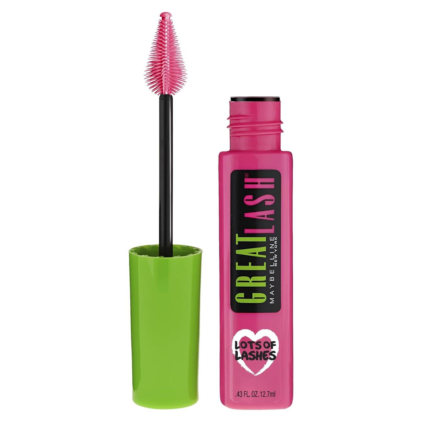 Máscara Lavable Maybelline Great Lash 12.74 ml Negro Más Negro